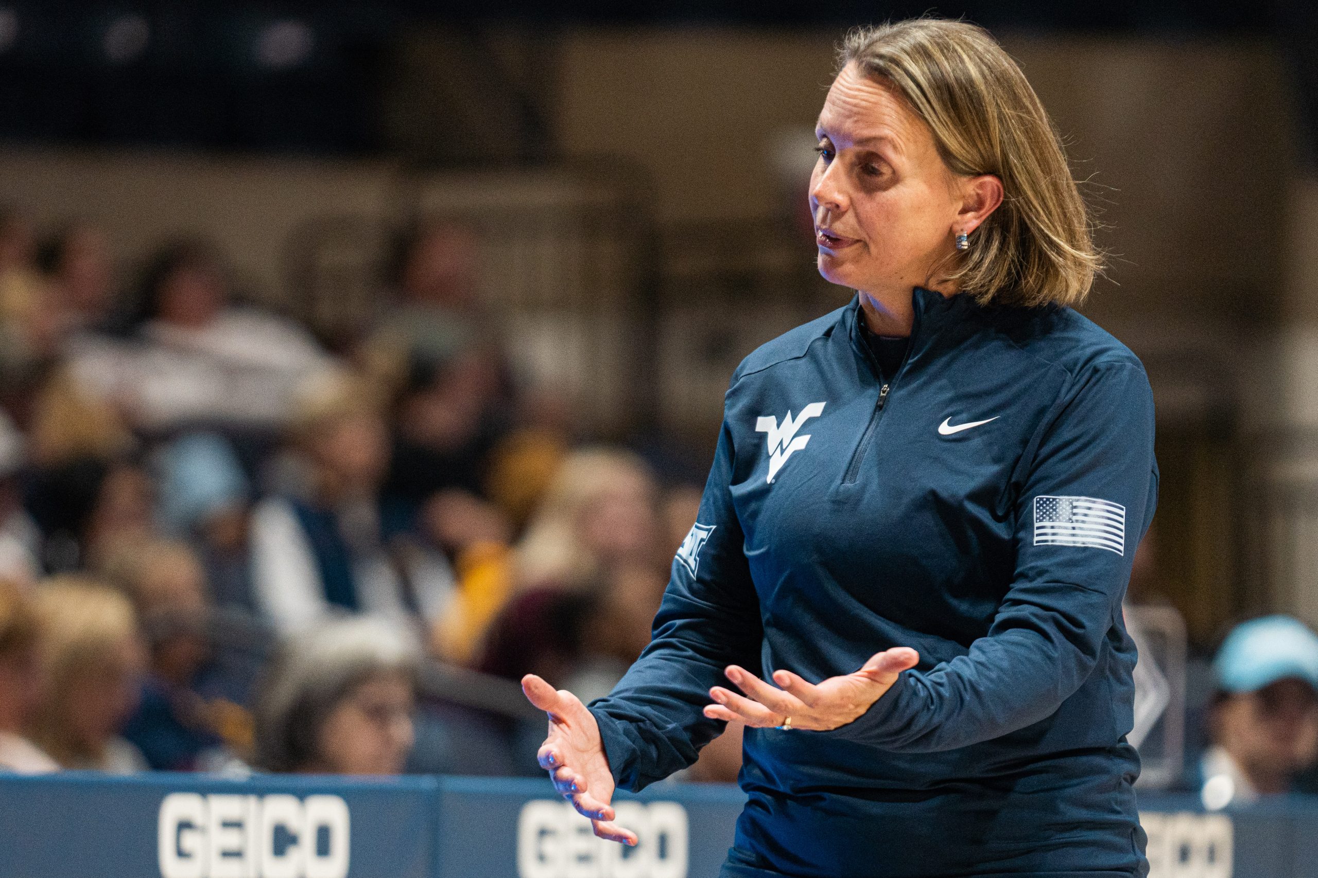 WVU, Dawn Plitzuweit roll in debut exhibition against Fairmont State